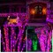 164FT 500 LED Halloween Lights, 8 Modes Waterproof Plug in String Lights for Halloween Indoor Outdoor Yard Party Wedding Garden Home Decorations (Purple & Orange)